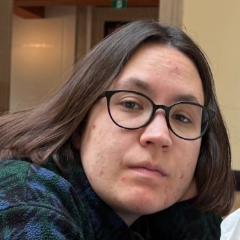 A person smiling.