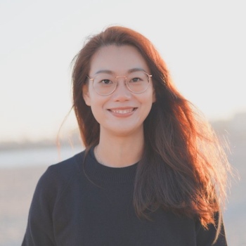 A person smiling.