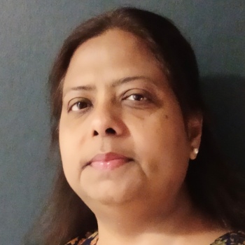 A person smiling.