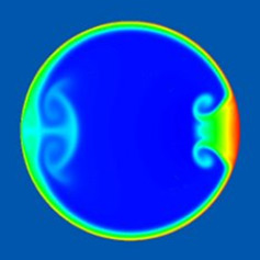 Unsteady fluid flow in a rotating torus (doi:10.1017/jfm.2011.366)