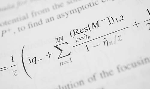 Maths equations